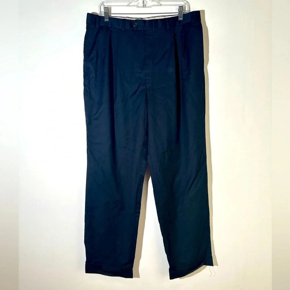Ralph Lauren Total Comfort Navy Trousers - Picture 2 of 8